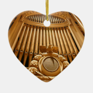 Ik hou van orgel ornament - Leicester