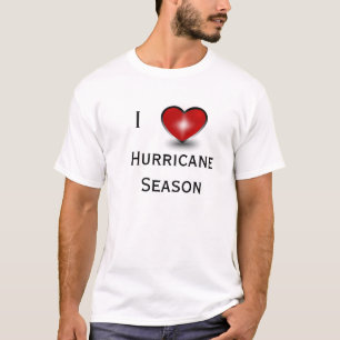Ik hou van orkaanziekte t-shirt