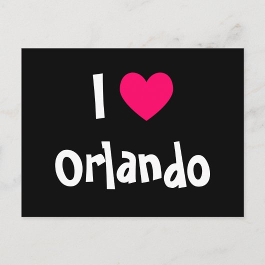 Ik hou van Orlando Briefkaart (Voorkant)