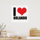 Ik hou van Orlando Poster (Keuken)