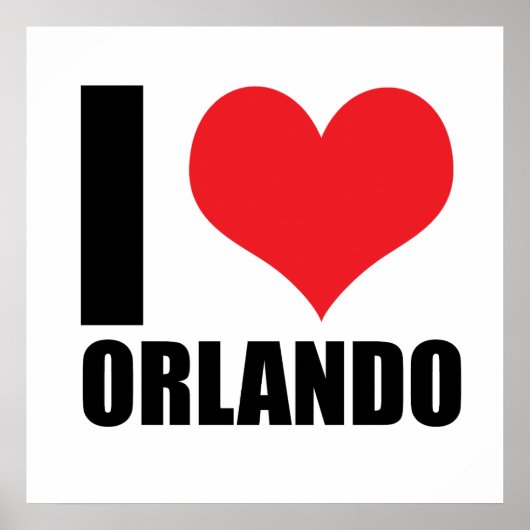 Ik hou van Orlando Poster (Voorkant)