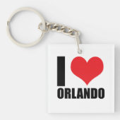 Ik hou van Orlando Sleutelhanger (voorkant)