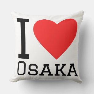 Ik hou van Osaka Kussen