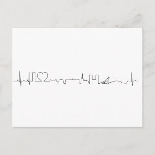 Ik hou van Oslo (ecg-stijl) souvenir Briefkaart