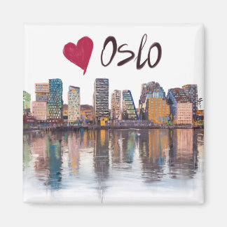 Ik hou van Oslo Magneet