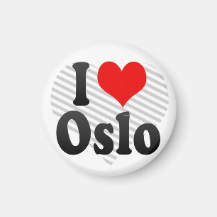 Ik hou van Oslo, Noorwegen Magneet