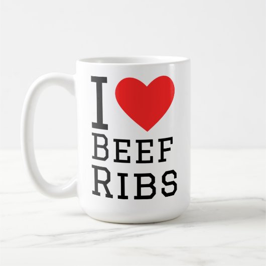 Ik hou van ossobuco  koffiemok (Links)