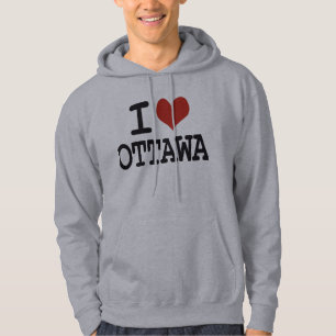 Ik hou van Ottawa Hoodie