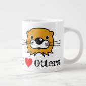 Ik hou van otters. Otter-waardering Grote Koffiekop (Rechts)