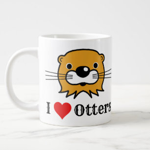 Ik hou van otters. Otter-waardering Grote Koffiekop