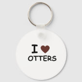 Ik hou van OTTERS Sleutelhanger (Voorkant)