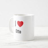 Ik hou van Otto Koffiemok (Voorkant links)