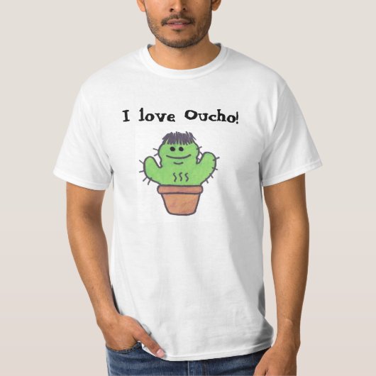 "Ik hou van Oucho" T Shirt (Voorkant)
