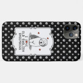 Ik hou van oude Engelse Sheepdogs (grijs 1) Cute O Case-Mate iPhone Case (Achterkant (horizontaal))