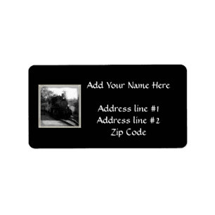 Ik hou van oude treinen - Arcade en Attica Railroa Etiket