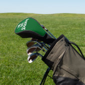 Ik hou van overdag drinken Funny St Patrick's Day  Golfheadcover (Insitu)
