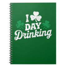 Ik hou van overdag drinken Funny St Patrick's Day 