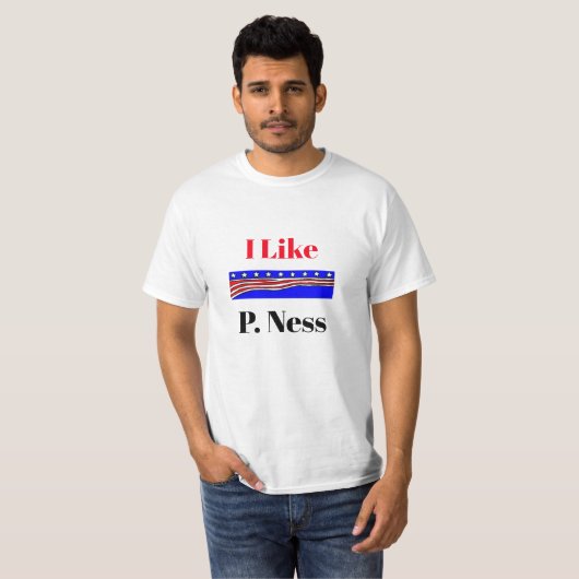 Ik hou van P. Ness kerstvakanay Shirt (Voorkant volledig)