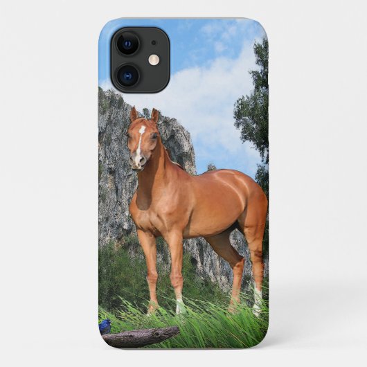 Ik hou van paarden Case-Mate iPhone case (Achterkant)