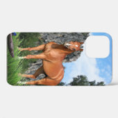 Ik hou van paarden Case-Mate iPhone case (Achterkant (horizontaal))