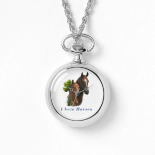 Ik hou van paarden horloge