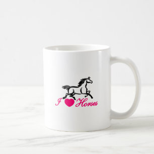 Ik hou van paarden koffiemok