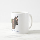 Ik hou van paarden koffiemok (Voorkant rechts)