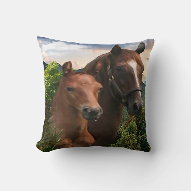 Ik hou van paarden kussen (Voorkant)