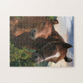 Ik hou van paarden legpuzzel (Horizontaal)