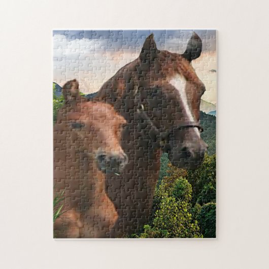Ik hou van paarden legpuzzel (Verticaal)