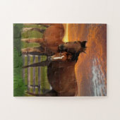 Ik hou van paarden legpuzzel (Horizontaal)