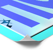 Ik hou van paarden poster (Hoek)