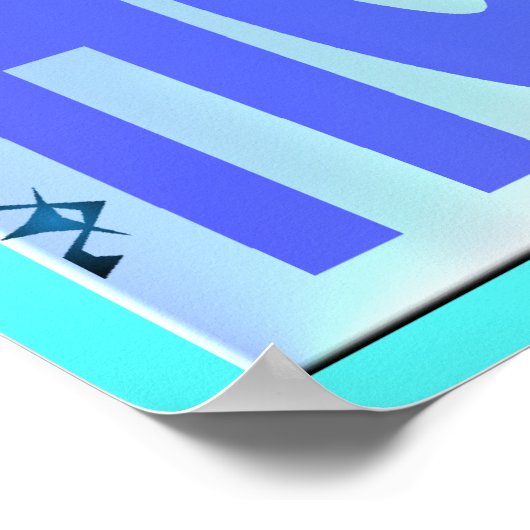 Ik hou van paarden poster (Hoek)