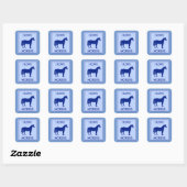 Ik hou van paarden Sticker (Vel)