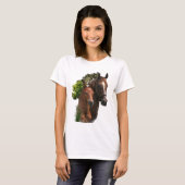 Ik hou van paarden T-Shirt (Voorkant volledig)