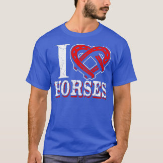Ik hou van paarden t-shirt