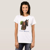 Ik hou van paarden t-shirt (Voorkant volledig)