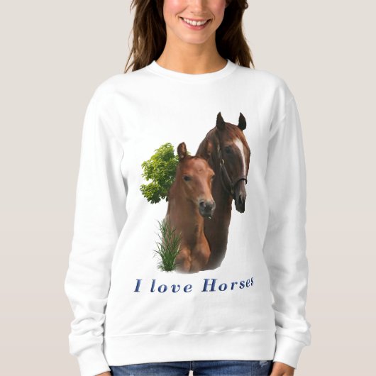 Ik hou van paarden trui (Voorkant)