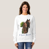 Ik hou van paarden trui (Voorkant volledig)