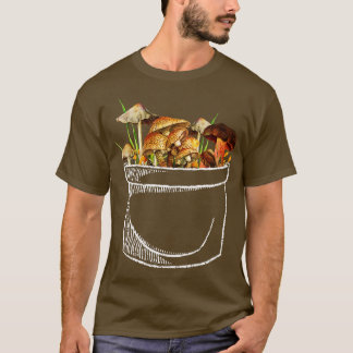 Ik hou van paddenstoelen in mijn zak door Tobe Fon T-shirt