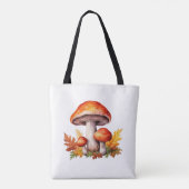 Ik hou van paddenstoelen tote bag (Achterkant)