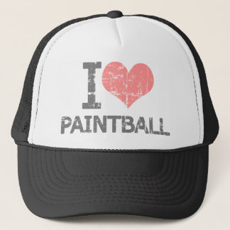Ik hou van Paintball Trucker Pet