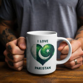 Ik hou van Pakistan Koffiemok
