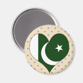 Ik hou van Pakistan Magneet (Voorkant / Achterkant)