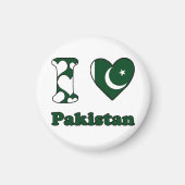 Ik hou van Pakistan Magneet (Voorkant)