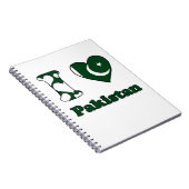 Ik hou van Pakistan Notitieboek (Rechterzijde)