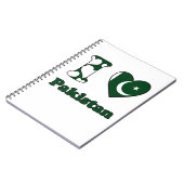 Ik hou van Pakistan Notitieboek (Linkerzijde)