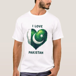 Ik hou van Pakistan T-shirt