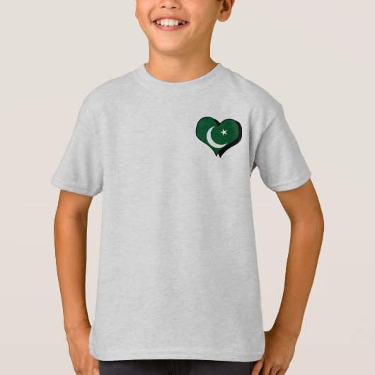 Ik hou van Pakistan T-shirt (Voorkant)