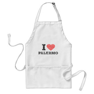 Ik hou van Palermo Standaard Schort